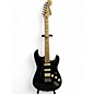 Used 2021 Fender American Professional Standard Stratocaster HSS Black Solid Body Electric Guitar thumbnail