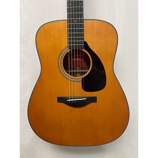 Used Yamaha FGX3 Natural Acoustic Electric Guitar