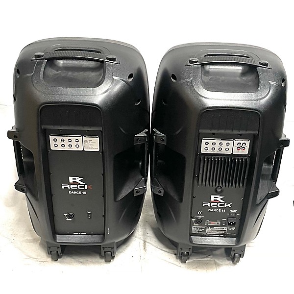 Used Reck Used Reck Dance 15 Pair Powered Speaker