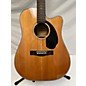 Used Fender Used Fender CD60SCE Natural Acoustic Electric Guitar