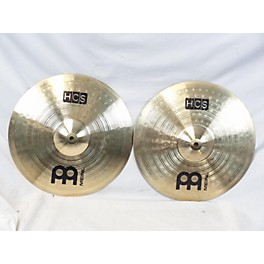 Used MEINL 14in HCS Hi Hat Pair Cymbal