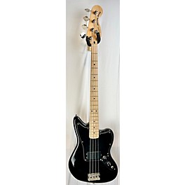 Used Squier Used Squier JAGUAR BASS Black Electric Bass Guitar