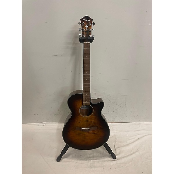 Used Ibanez Used Ibanez AEG70 2 Tone Sunburst Acoustic Electric Guitar