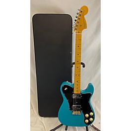 Used Fender Used 2022 Fender American Professional II Telecaster Deluxe Miami Blue Solid Body Electric Guitar