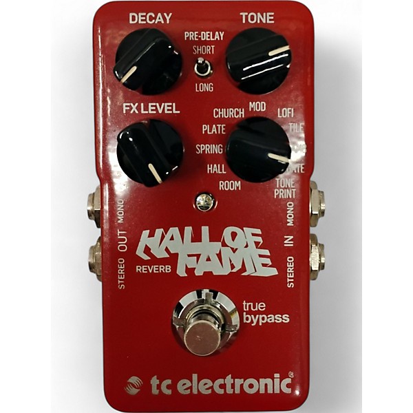 Used TC Electronic Used TC Electronic Hall Of Fame Reverb Effect Pedal