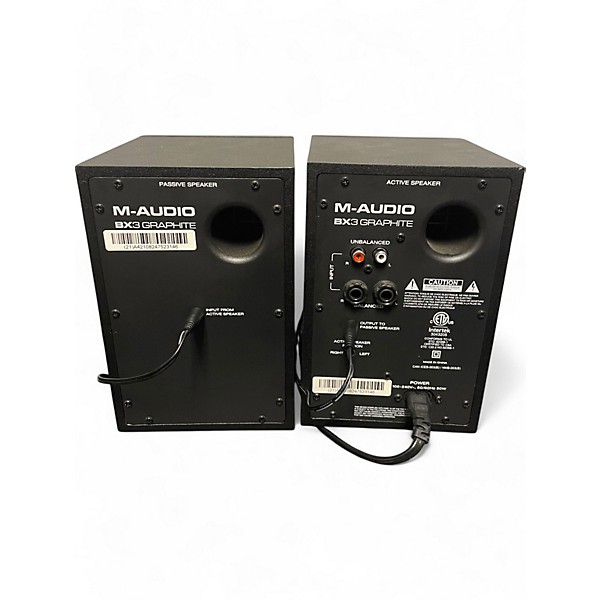 Used M-Audio BX3 Pair Powered Monitor