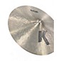 Used Zildjian Used Zildjian 16in K Thin Dark Crash Cymbal