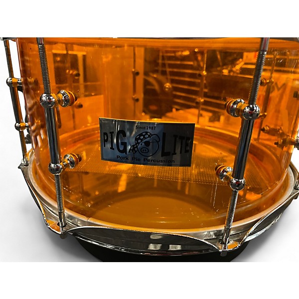 Used Pork Pie 13in PIG LITE ORANGE Drum