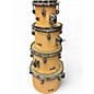 Used Tree House Custom Drums 4 Piece Academy Concert Toms Natural Acoustic Drum Pack thumbnail