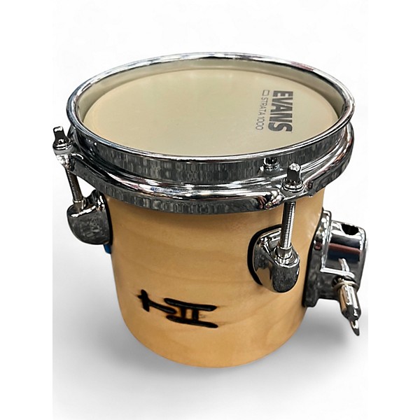 Used Tree House Custom Drums 4 Piece Academy Concert Toms Natural Acoustic Drum Pack