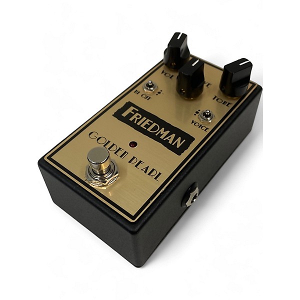 Used Friedman Golden Pearl Overdrive Effect Pedal