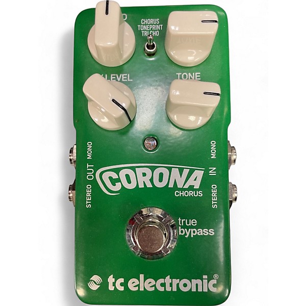 Used TC Electronic Corona Chorus Effect Pedal