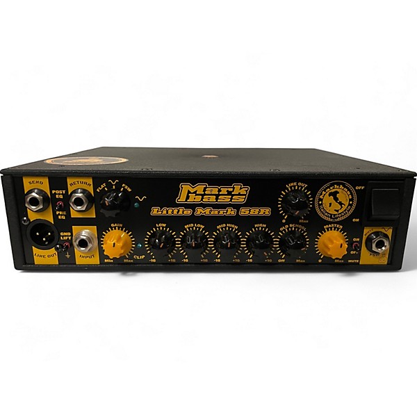 Used Markbass Little Mark 58R 600W Tube Bass Amp Head
