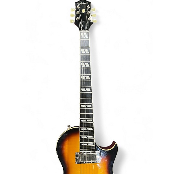 Used Epiphone Used Epiphone Nancy Wilson Nighthawk 3 Tone Sunburst Solid Body Electric Guitar