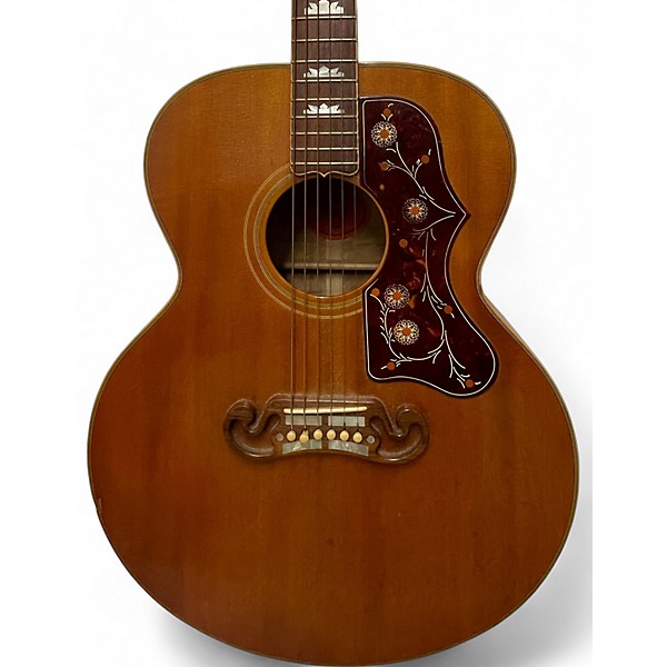 Used 2006 Gibson SJ200 QUILT Natural Acoustic Guitar