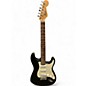 Used Squier Standard Stratocaster Black Solid Body Electric Guitar thumbnail