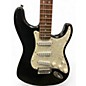 Used Squier Standard Stratocaster Black Solid Body Electric Guitar