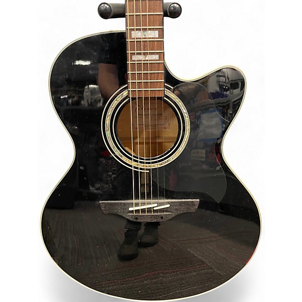 Used Takamine EG523SC-B Black Acoustic Electric Guitar