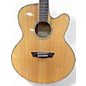 Used Washburn Used Washburn WJ45SCE Cumberland Deluxe Natural Acoustic Electric Guitar