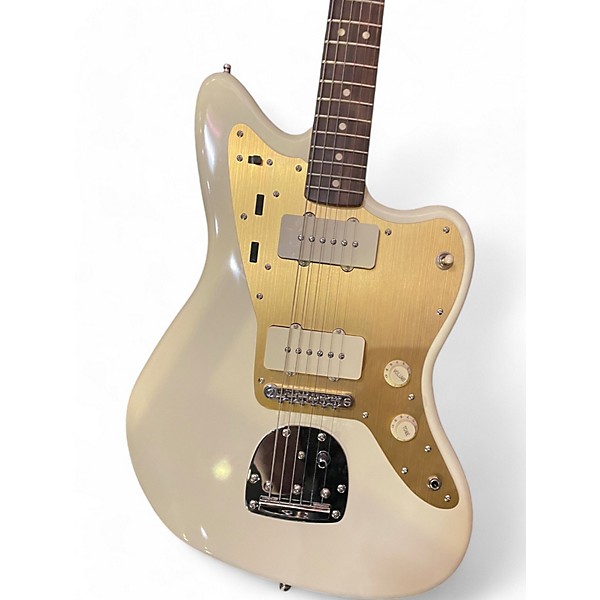 Used Squier J Mascis Jazzmaster Satin Blonde Solid Body Electric Guitar