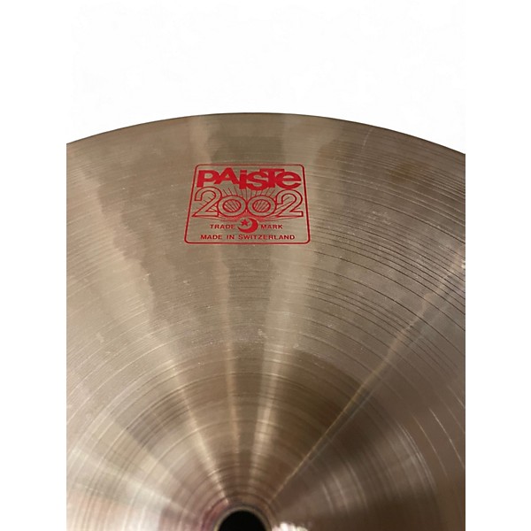 Used Paiste 16in 2002 Thin Crash Cymbal