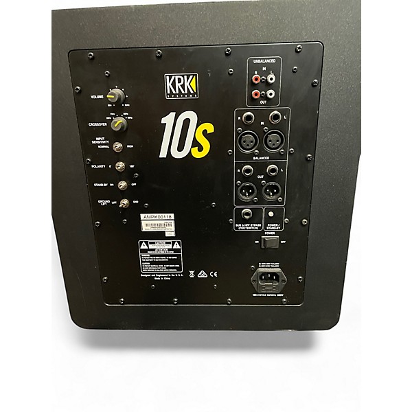 Used KRK 10S Subwoofer