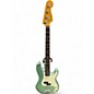 Used Fender American Professional II Precision Bass Mystic surf green Electric Bass Guitar thumbnail