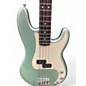 Used Fender American Professional II Precision Bass Mystic surf green Electric Bass Guitar