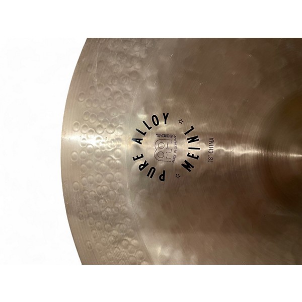 Used MEINL 18in CHINA PURE ALLOY Cymbal