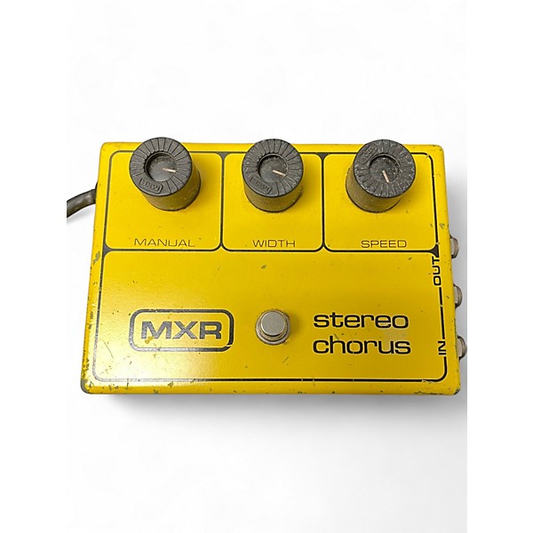 Used MXR VINTAGE STEREO CHORUS Effect Pedal