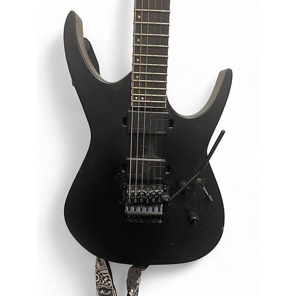 Used Dean Used Dean Dean Exile Select Floyd Fluence Electric Guitar Satin Black Solid Body Electric Guitar