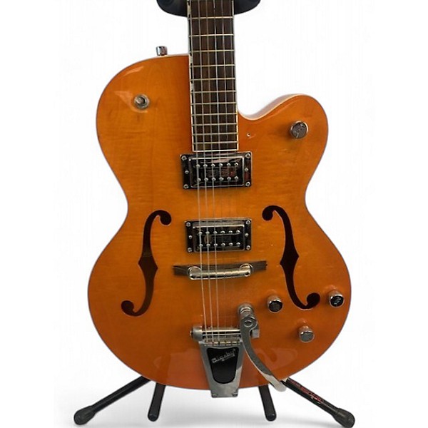 Used Gretsch Guitars Used Gretsch Guitars G5120 Electromatic Orange Hollow Body Electric Guitar