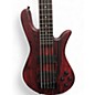 Used Spector ns pulse 5 cinder red Electric Bass Guitar