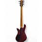 Used Spector ns pulse 5 cinder red Electric Bass Guitar