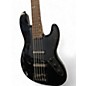 Used Schecter Guitar Research J5 Black Electric Bass Guitar