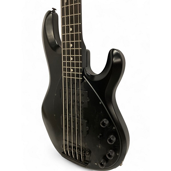 Used Ernie Ball Music Man Used Ernie Ball Music Man Stingray HH 5 String Black Electric Bass Guitar