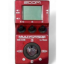 Used Zoom Used Zoom ZMS60B Multistomp Bass Bass Effect Pedal