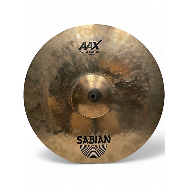 Used SABIAN Used SABIAN AAX CC1 CONCEPT CRASH Cymbal