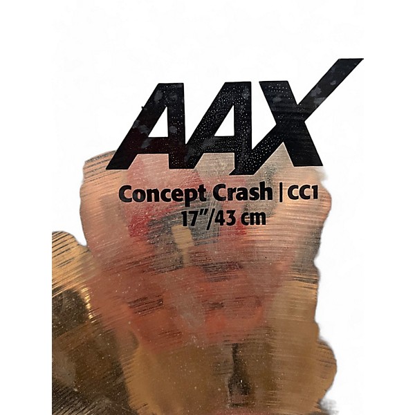 Used SABIAN Used SABIAN AAX CC1 CONCEPT CRASH Cymbal