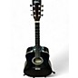 Used Esteban Used Esteban BURSWOOD Black Acoustic Guitar thumbnail