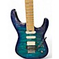 Used Jackson DK2 Pro Dinky Blue Burst Solid Body Electric Guitar