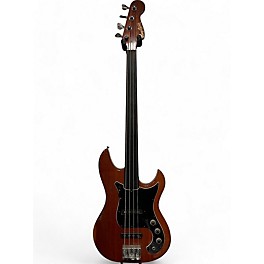 Vintage Hagstrom Vintage Hagstrom Modified 70s Fretless Scanbass Natural Electric Bass Guitar