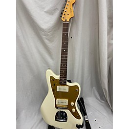 Used Squier Used Squier J Mascis Jazzmaster Vintage White Solid Body Electric Guitar