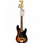 Used 2021 Fender American Performer Precision Bass 3 Tone Sunburst Electric Bass Guitar thumbnail