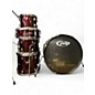 Used PDP by DW Used PDP by DW z5 series drum kit Burgundy Drum Kit thumbnail