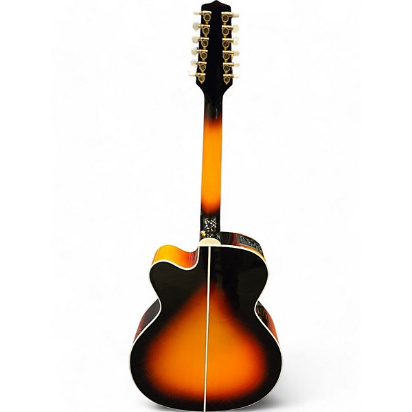 Used Takamine Used Takamine GJ72CE-12 3 Color Sunburst 12 String Acoustic Electric Guitar