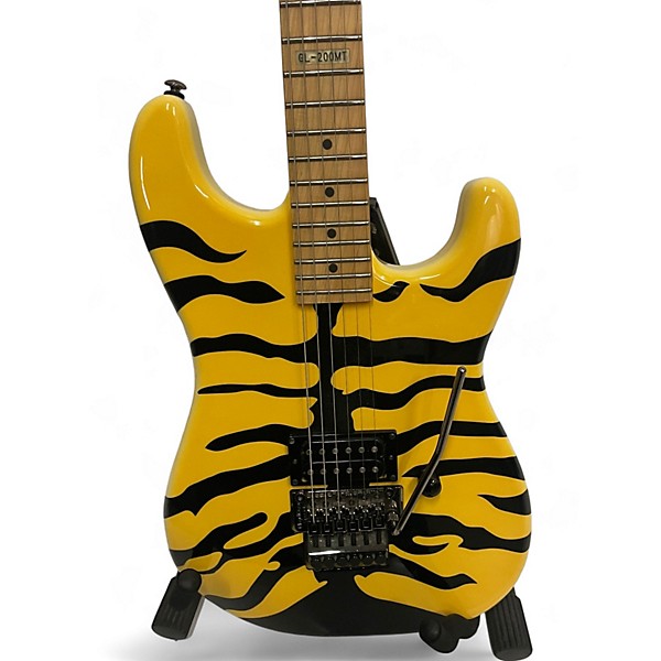 Used ESP Used ESP LTD GL200MT Yellow Tiger Solid Body Electric Guitar