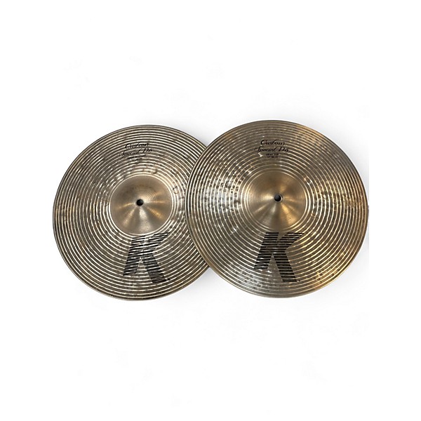 Used Zildjian Used Zildjian k custom special dry hi hat pair Cymbal