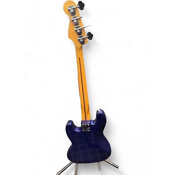 Used Fender Used Fender Standard Jazz Bass Blue Electric Bass Guitar