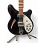 Used Rickenbacker Used Rickenbacker 330 12 FIREGLO Black Hollow Body Electric Guitar